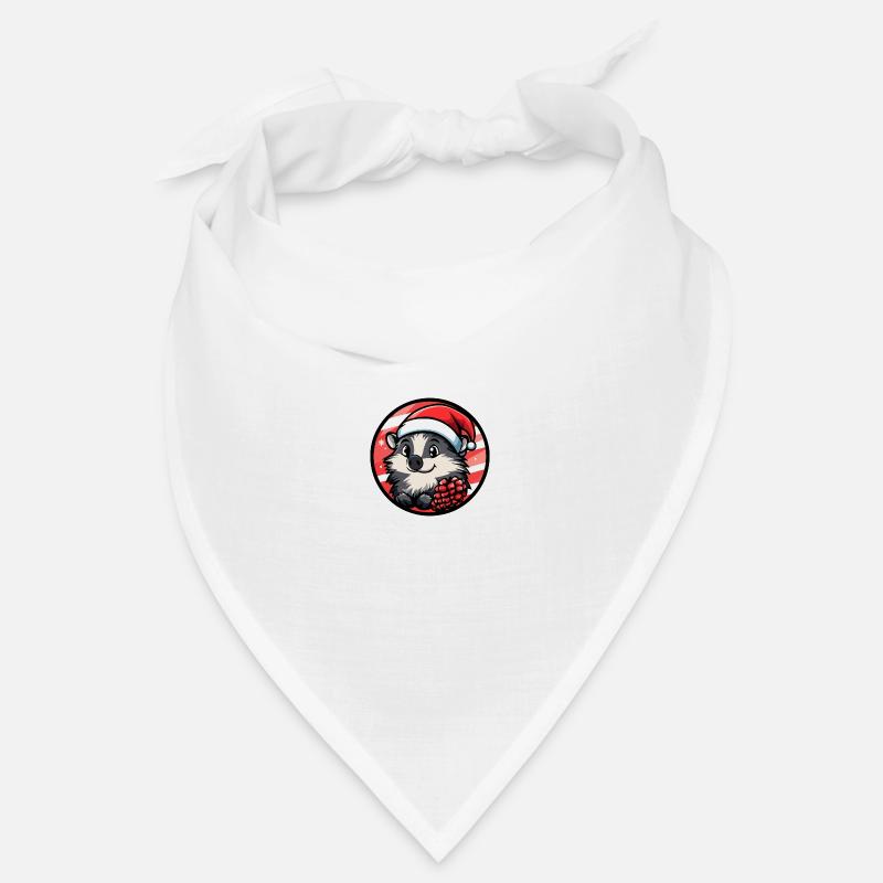 Hérisson Noël Noël Bandana