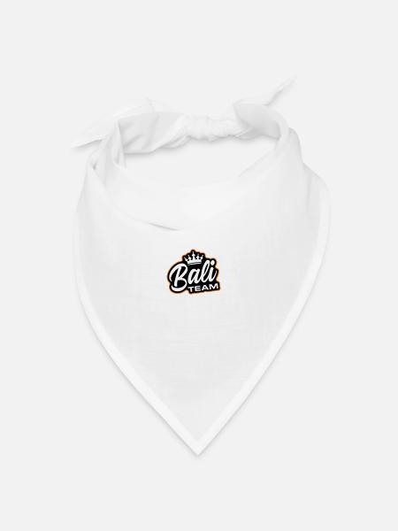 Bali Team - Bandana - white - Front