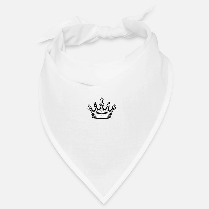 Krone Symbol Silhouette Bandana
