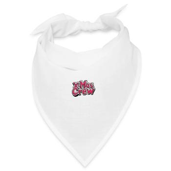 X-Mas Crew Weihnachtlich - Bandana - Weiß - Vorne