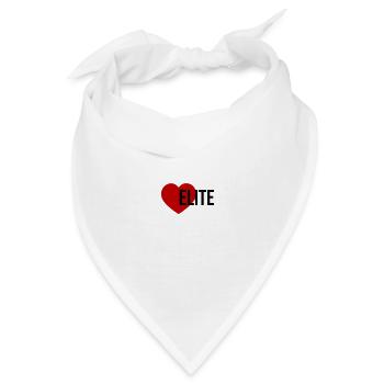 Elite Herz - Bandana - Weiß - Vorne