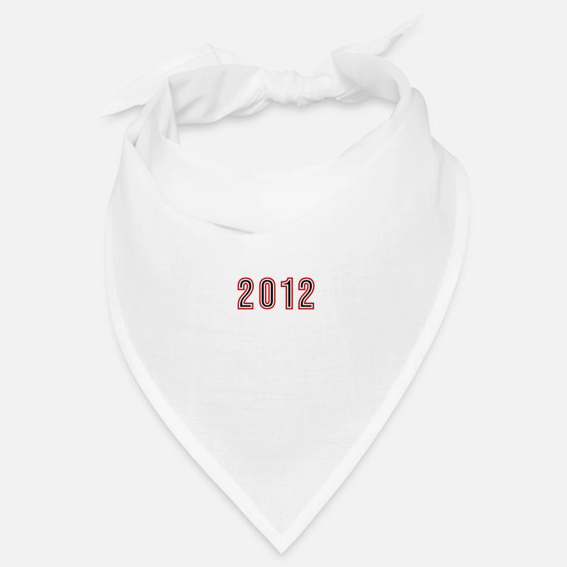 2012 Year Number Bandana