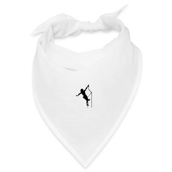 Klettern Kletterin Bouldern - Bandana - Weiß - Vorne