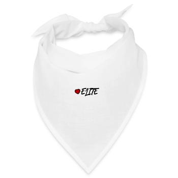 Elite Herz - Bandana - Weiß - Vorne