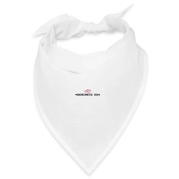 bachelorette team herz - Bandana - Weiß - Vorne