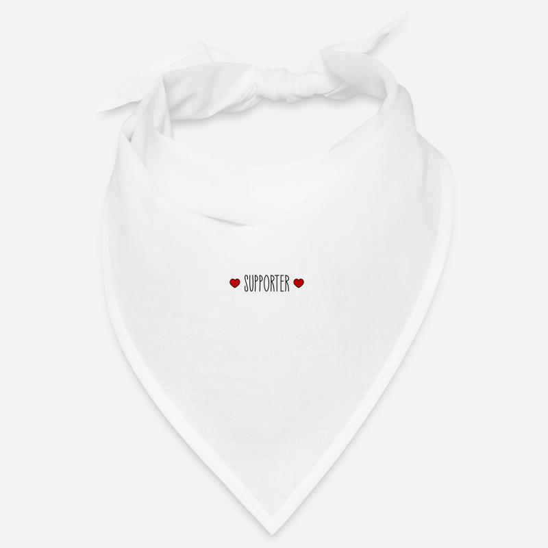 Cœur de supporter Bandana
