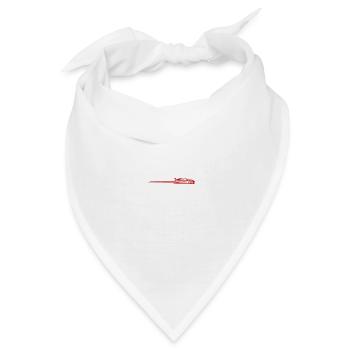 Auto Tuning Symbol Schweif - Bandana - Weiß - Vorne
