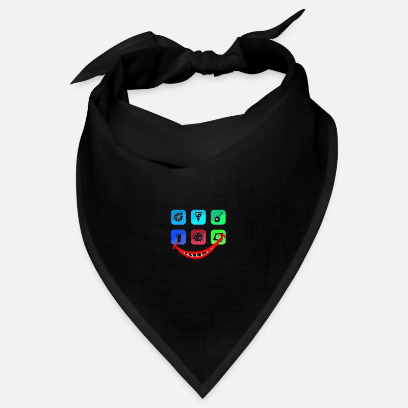 pizzafreude blanc Bandana