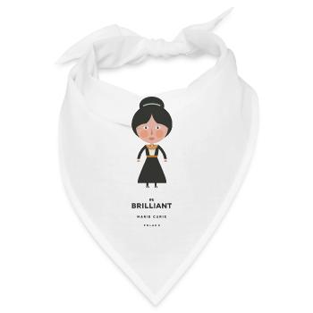 MARIE CURIE - Bandana - Weiß - Vorne