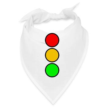 Ampel 02 - Bandana - Weiß - Vorne