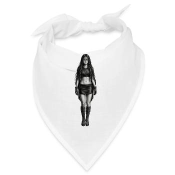 Krieger - Bandana - Weiß - Vorne
