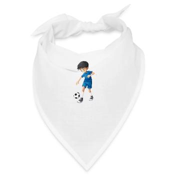 Soccer - Bandana - Weiß - Vorne