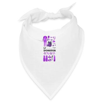 Ich kann nicht, ich bin auf das Wrack der Donator getaucht. - Bandana - Weiß - Vorne