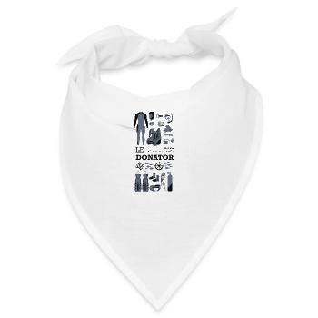 Ich kann nicht, ich bin auf das Wrack der Donator getaucht. - Bandana - Weiß - Vorne