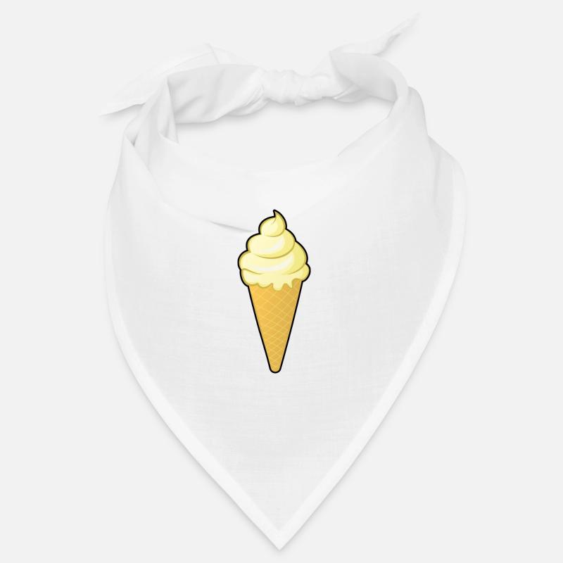 Vanille Eis Kostüme Eiscreme Eistüte Vanilleeis Bandana