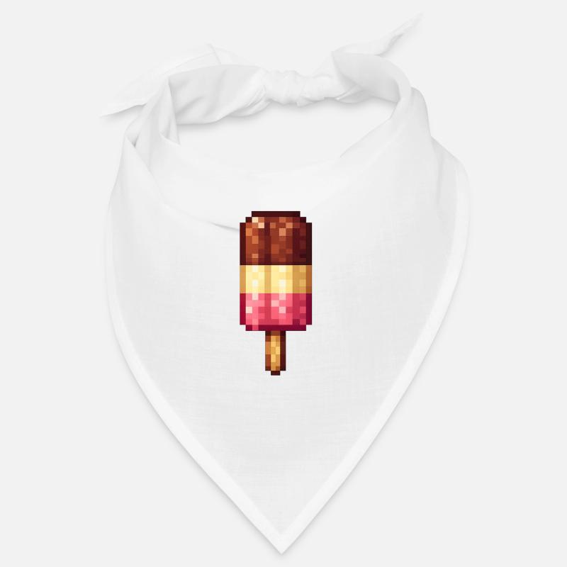 Glaces rétro pixelisées Bandana