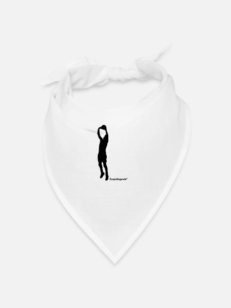 Zuspiellegende - Bandana - Weiß - Vorne