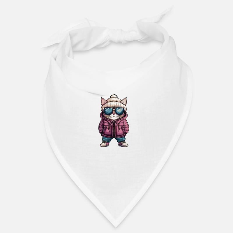 Chat d’hiver Bandana