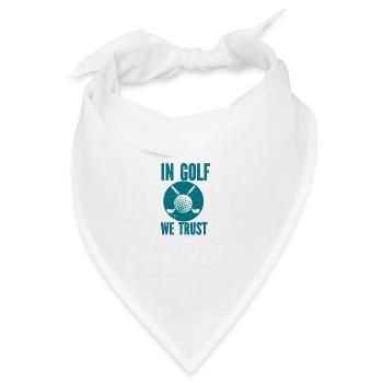 Golf - Golfclub Goldspieler Birdie Elite Luxus - Bandana - Weiß - Vorne