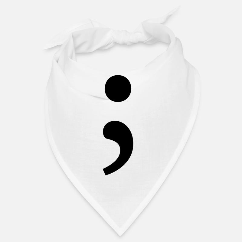 point-virgule Bandana