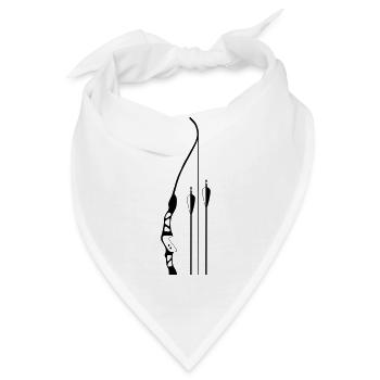 Recurvebogen - Bandana - Weiß - Vorne