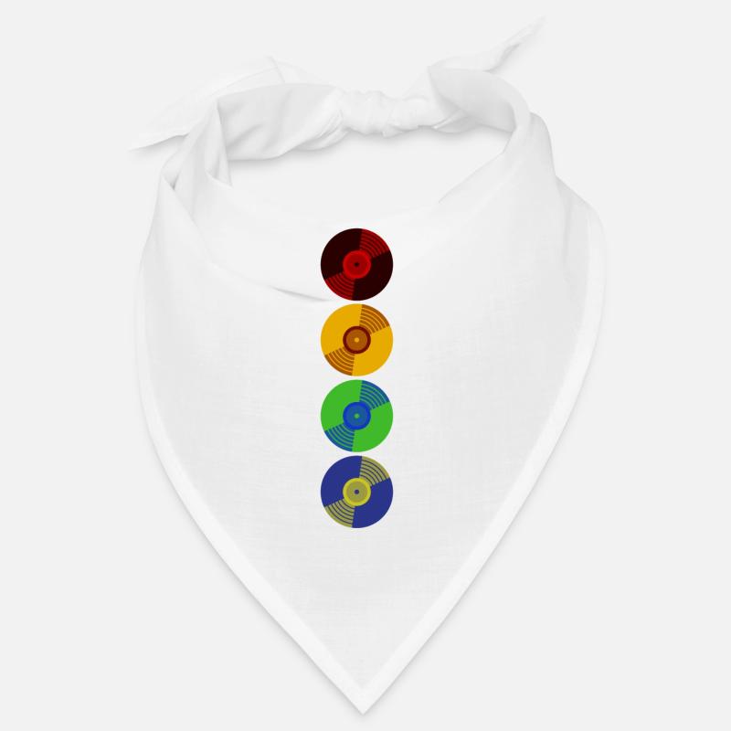 Vinyle Rétro - Bandana - blanc