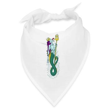 Sirene - Bandana - Weiß - Vorne