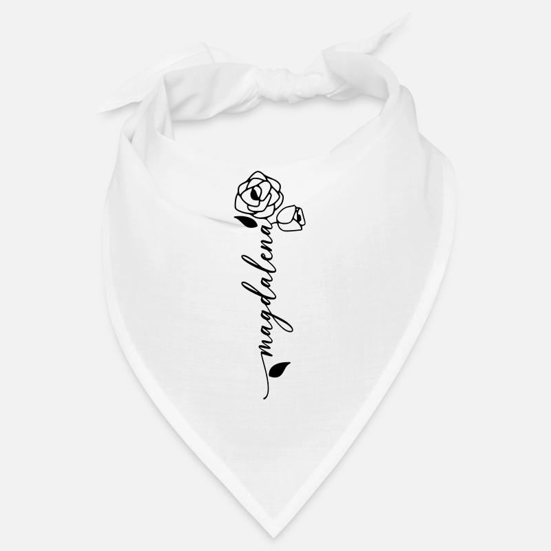 Magdalena Nom Prénom Nom Fleur Bandana