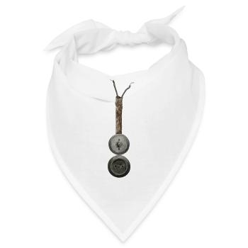 Steckdose vintage - Bandana - Weiß - Vorne