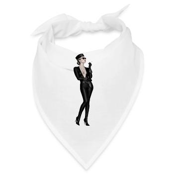 TÖDLICHE VERFÜHRERIN - Bandana - Weiß - Vorne
