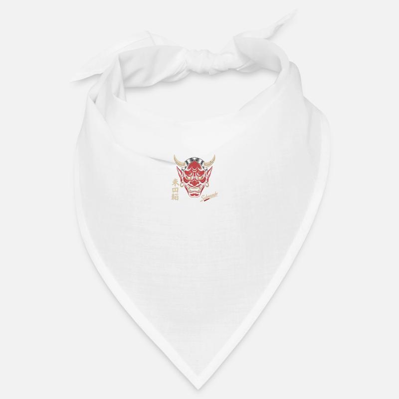 Masque japonais - Bandana - blanc