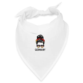 Germany Fußball Frau - Bandana - Weiß - Vorne