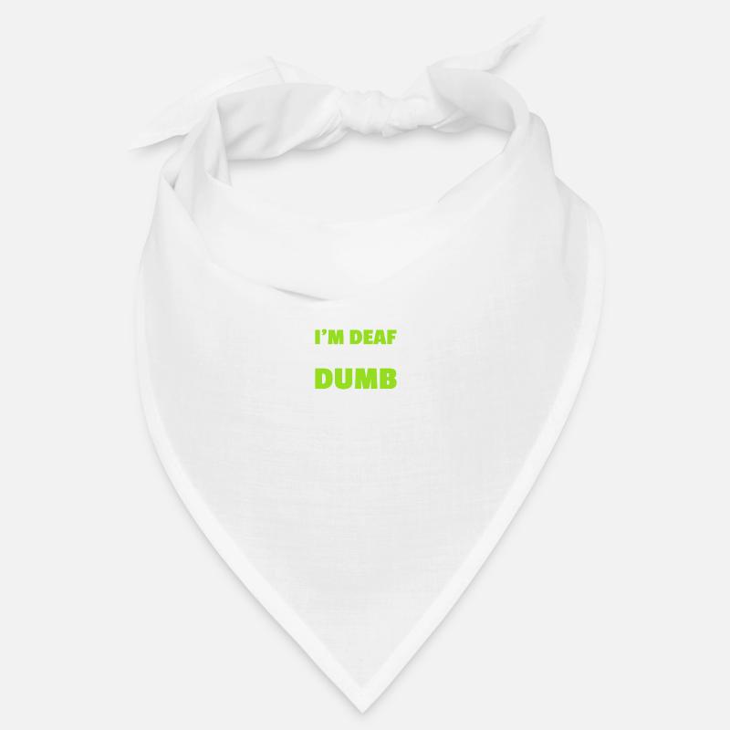 Gebärdensprache ASL Deaf Pride Bandana