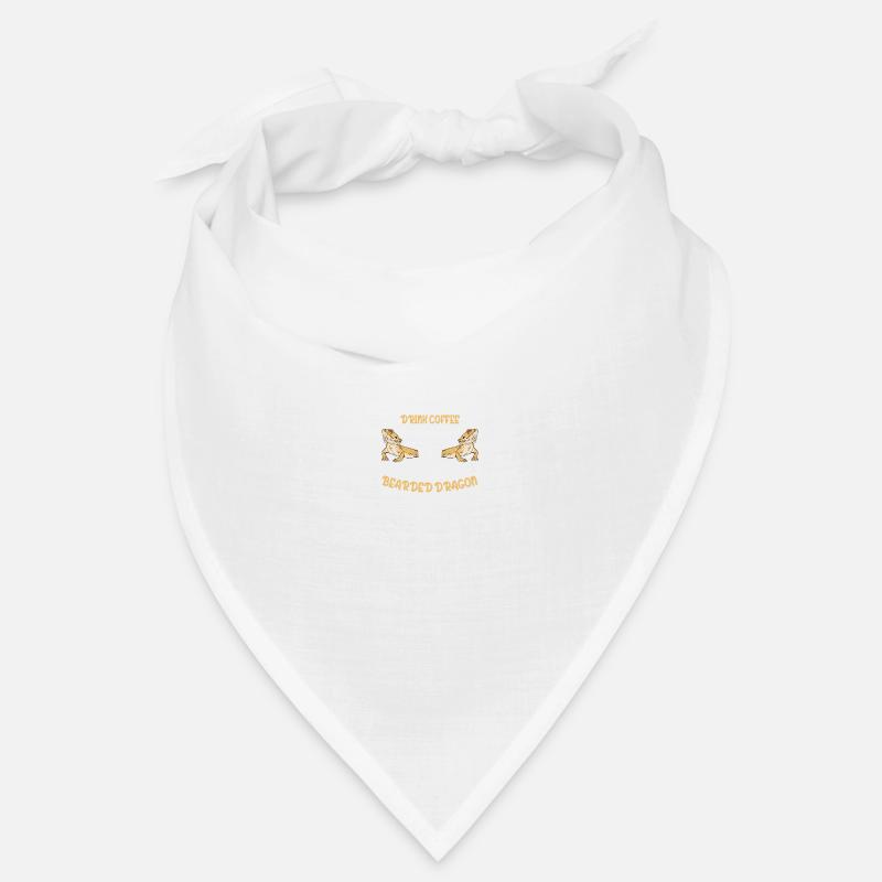 Bearded dragon - Bandana - white