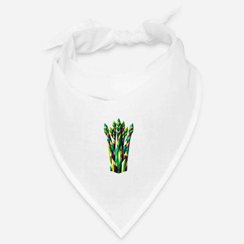 Abstract Geometric Asparagus - Color Design Bandana