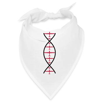 dna segelflieger glider - Bandana - Weiß - Vorne