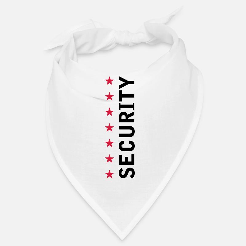 Security Text Logo Bandana