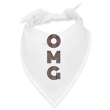 OMG - Bandana - Weiß - Vorne