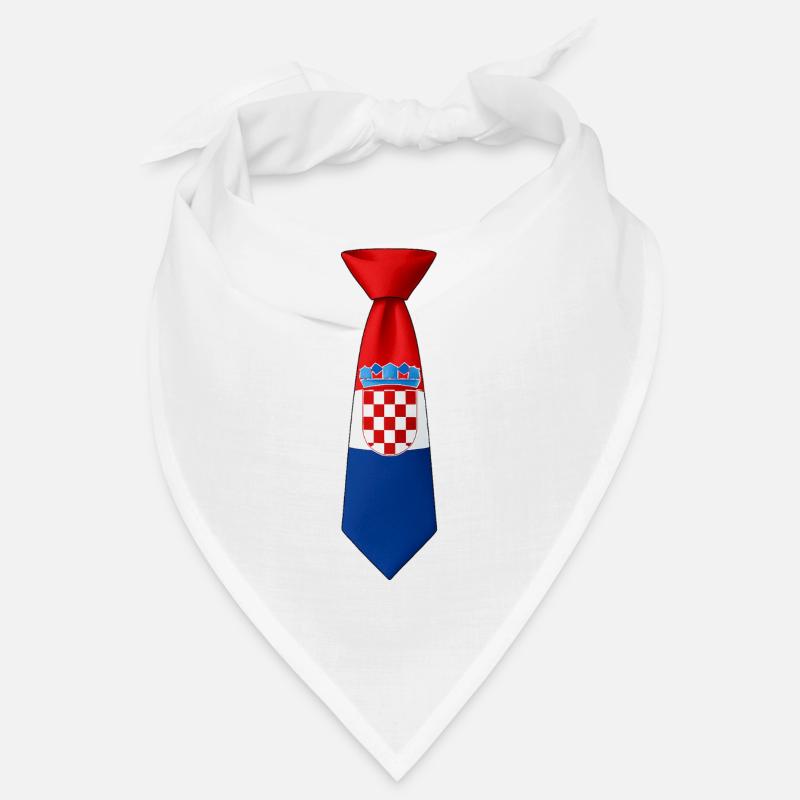 Croatie cravate – Conception du drapeau Bandana