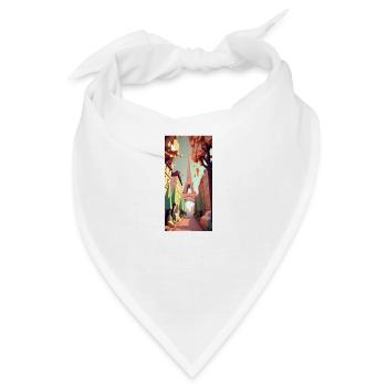 Malerei Paris - Bandana - Weiß - Vorne