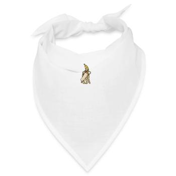 BANANE - Bandana - Weiß - Vorne