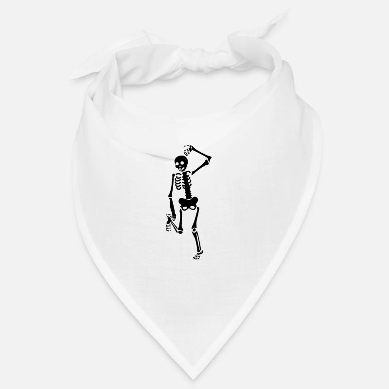 funny skeleton Bandana