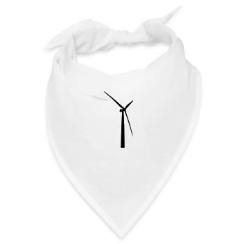 Windrad - Bandana - Weiß - Vorne