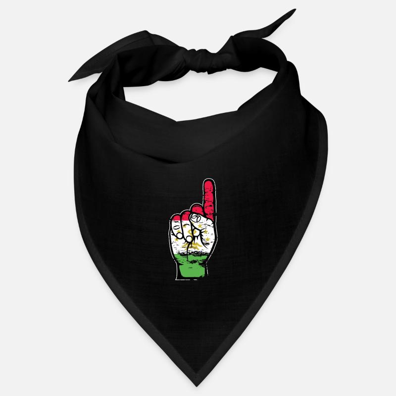 Drapeau du Tadjikistan numéro 1 utilisé Bandana