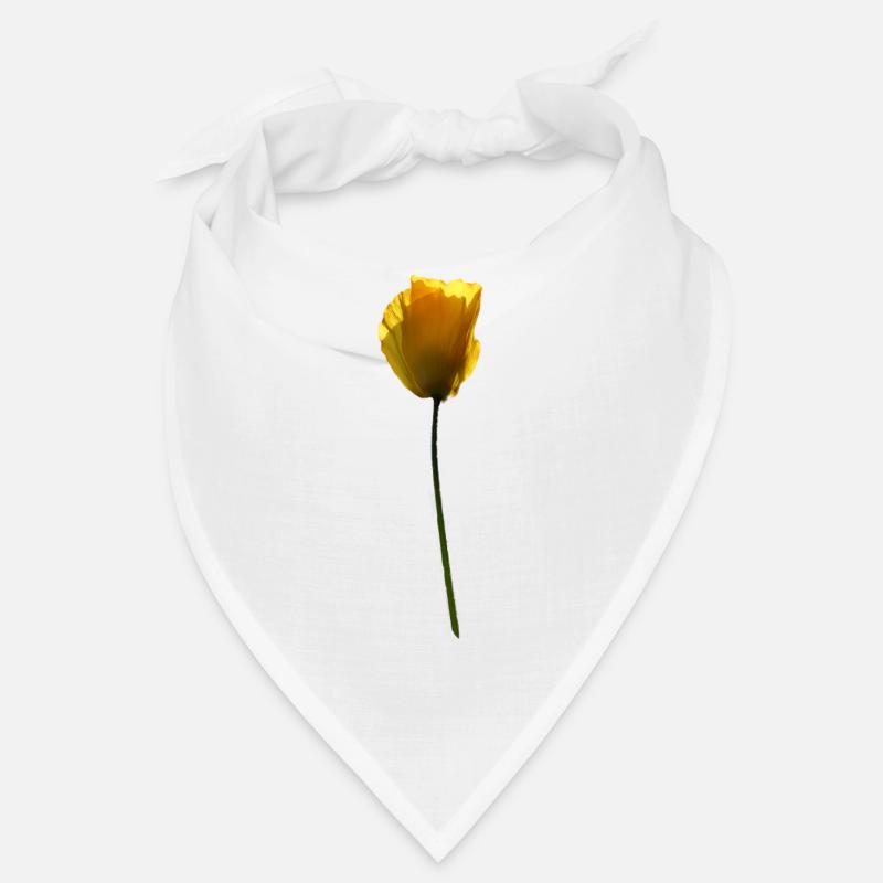 Coquelicot jaune Bandana