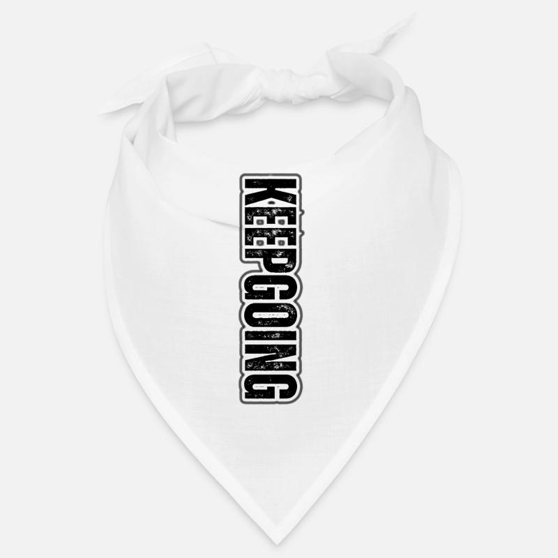 KEEP GOING – Motivational Vertical Pattern Bandana