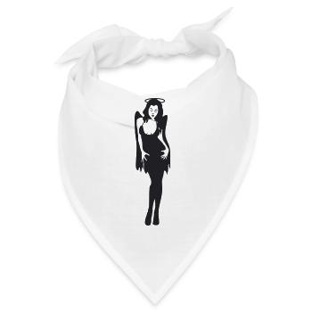 Engelchen / sexy Engel - Bandana - Weiß - Vorne