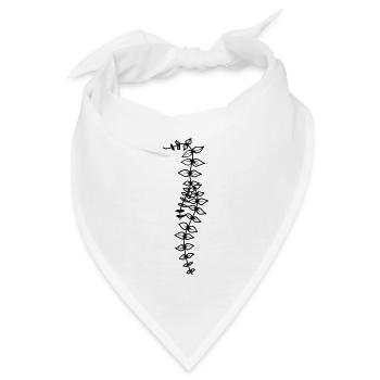 Hanging plant 2 - Bandana - Weiß - Vorne
