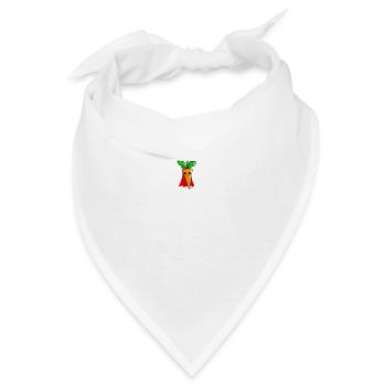 Super Karotten - Bandana - Weiß - Vorne