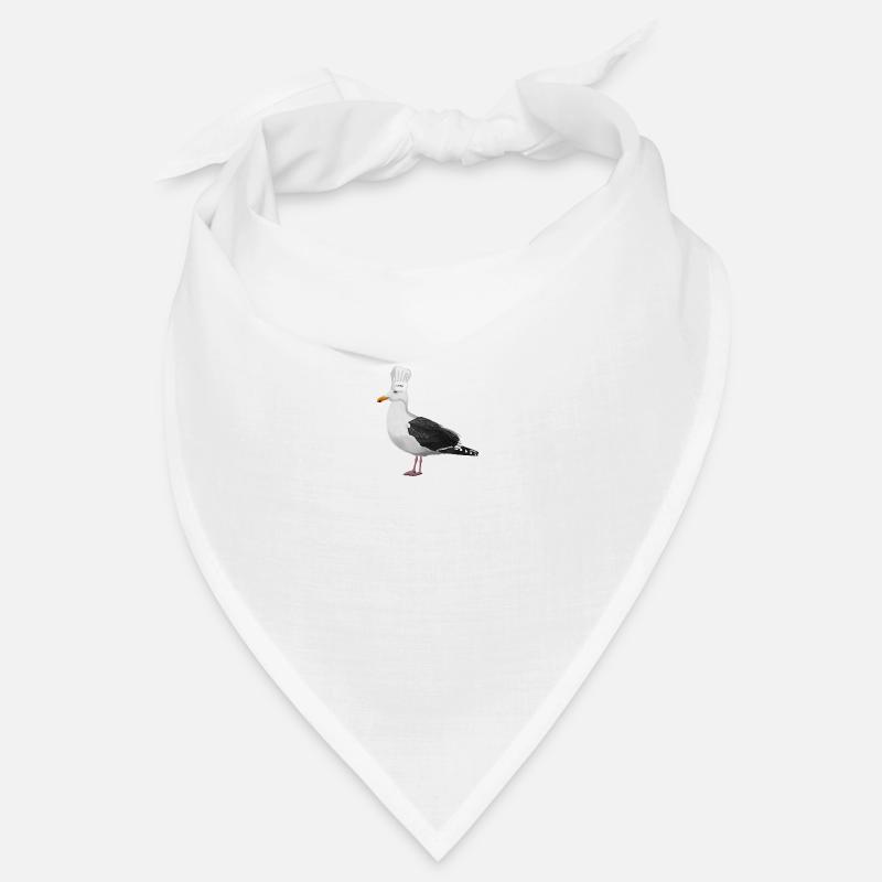 Seagull Cook Chef Kitchen Bird Watcher Bandana
